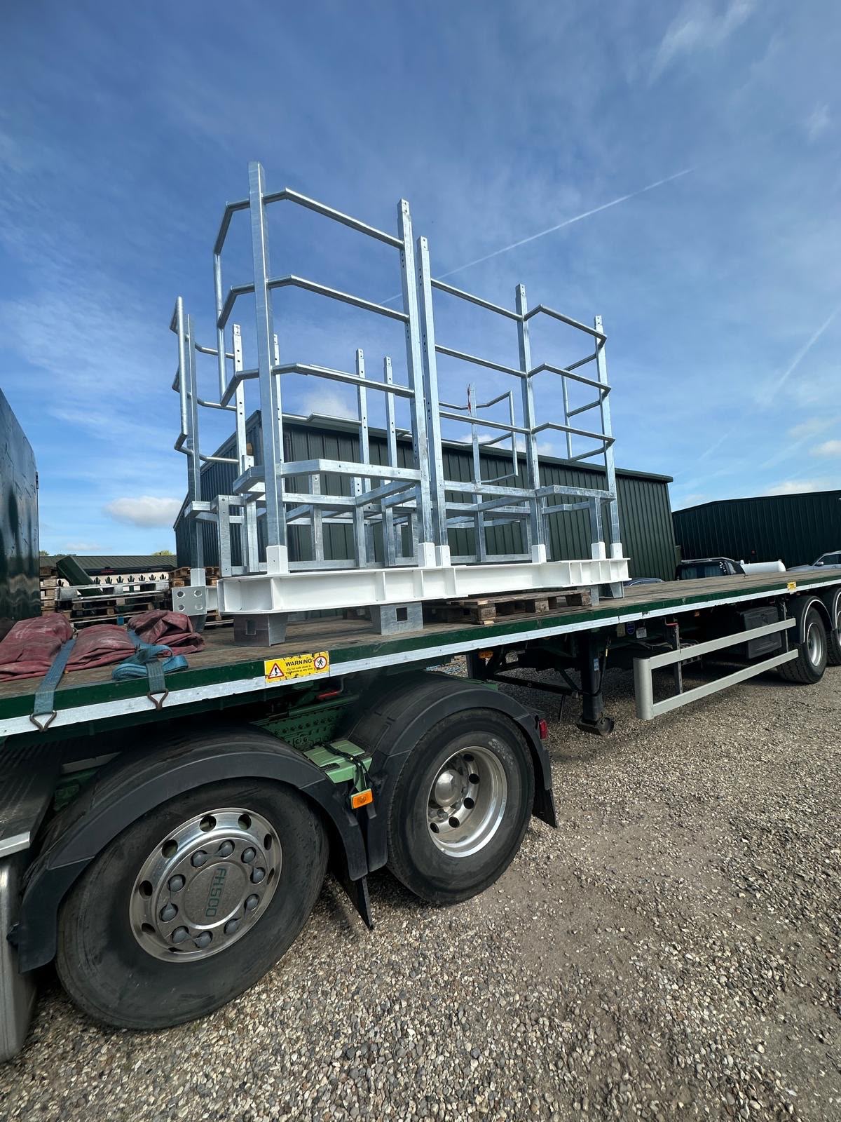Galvanised Frames Delivered